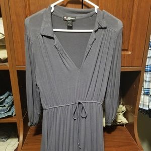 Long lightweight shirt dress